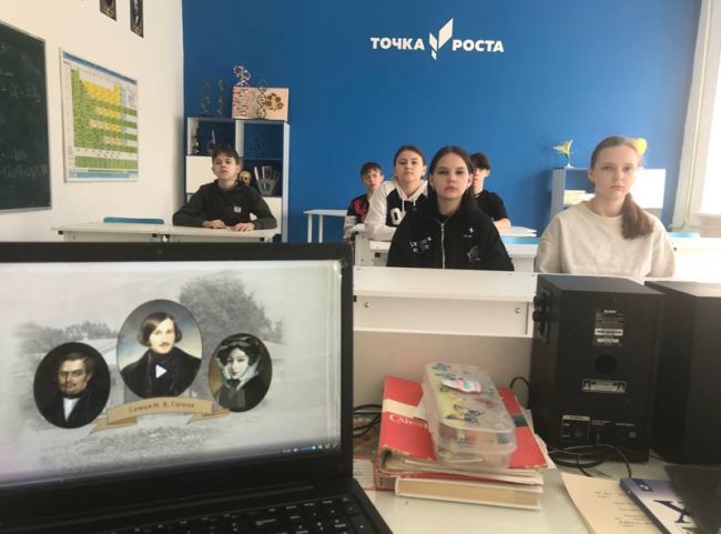 Суворовским школьникам рассказали о жизни и творчестве Н.В. Гоголя