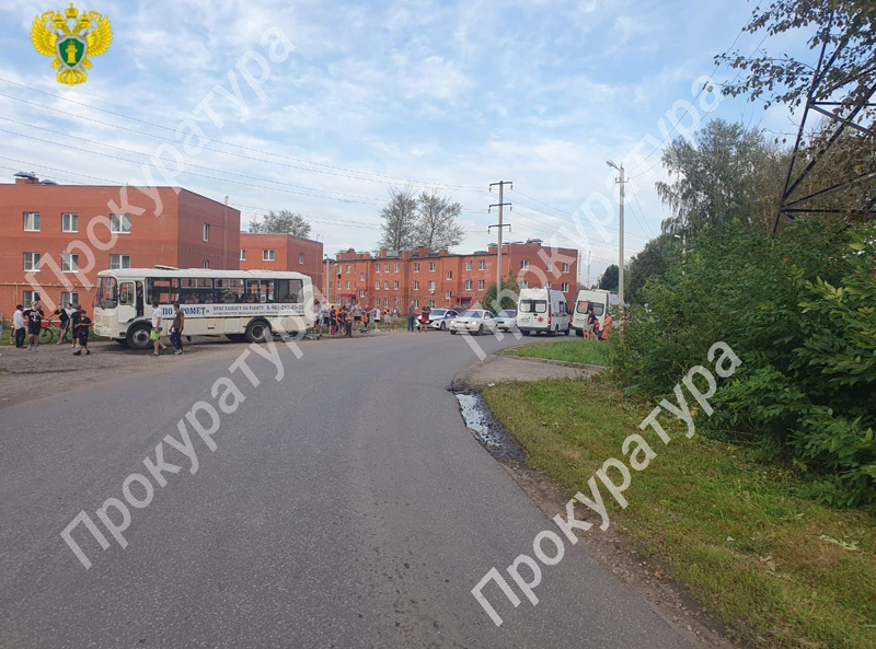Узловская межрайонная прокуратура контролирует установление всех обстоятельств и причин ДТП с участием 13-летнего юноши