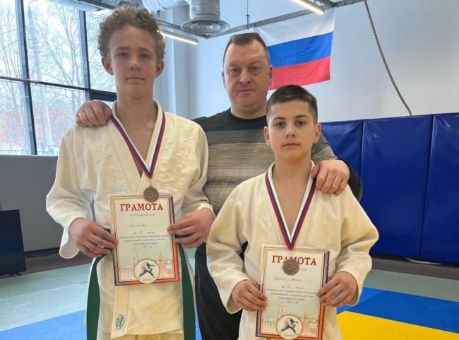 Суворовские спортсмены стали призерами соревнований по дзюдо
