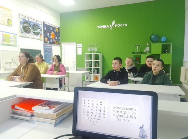 Суворовским школьникам рассказали об азбуке Ивана Федорова