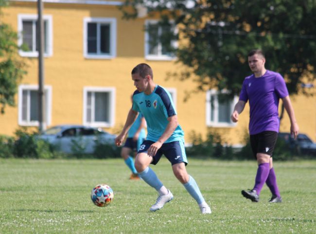 Суворовская «Энергия» сыграла матч с Новомосковским «Соколом»