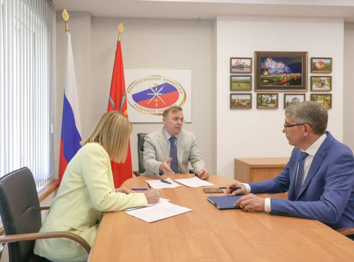 Дмитрий Миляев подал документы о выдвижении на должность Губернатора Тульской области