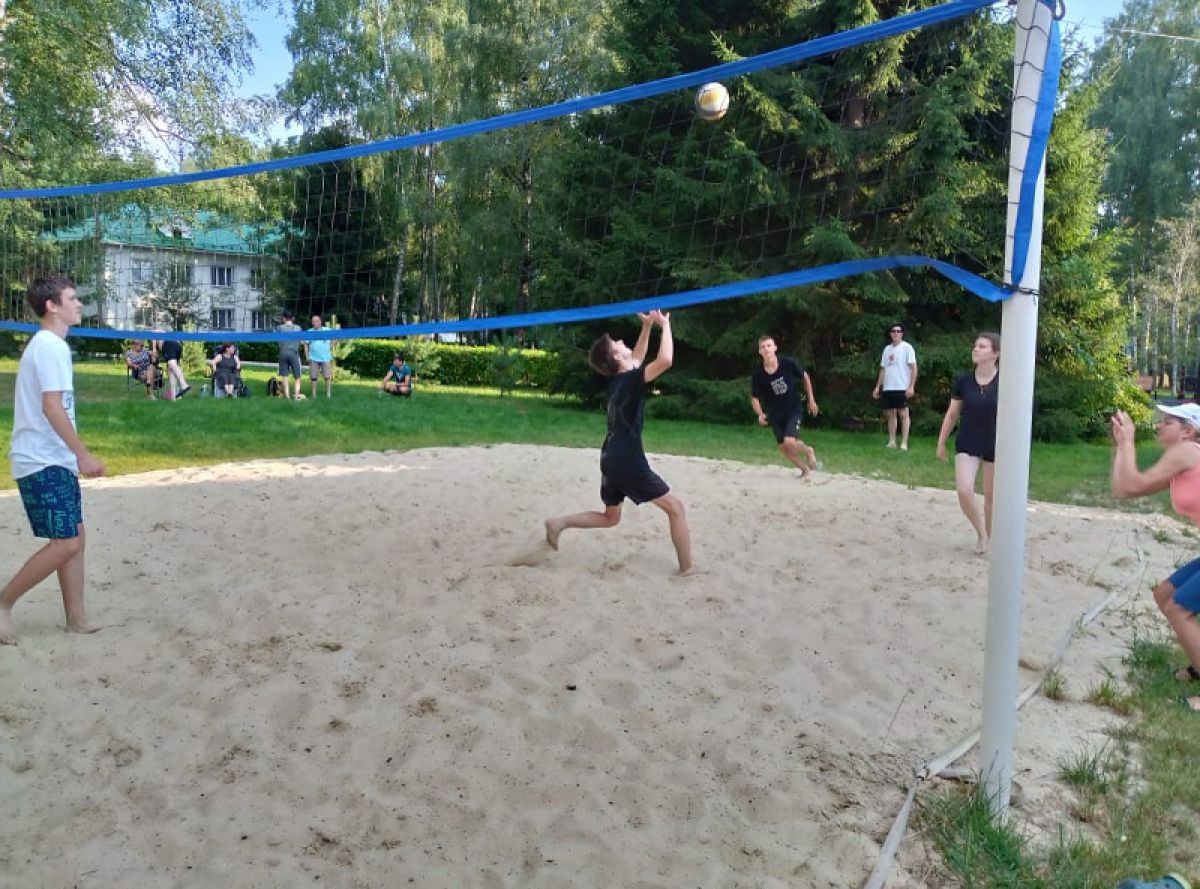 Суворовские спортсмены приняли участие в турнире по пляжному волейболу