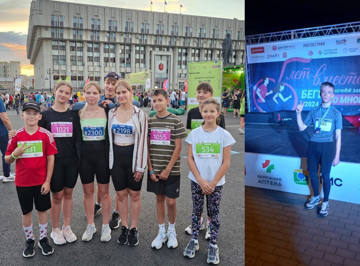 Суворовские спортсмены приняли участие в забегах «Ночная Тула» и «Ночной Ижевск. Беги со мной»