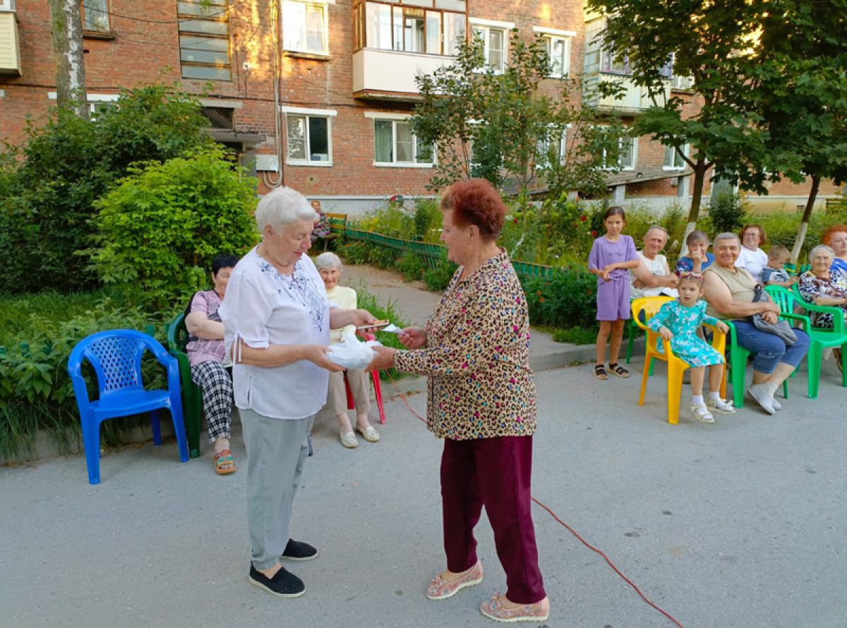 В Суворове на улице Гагарина прошел праздник в рамках проекта «Лето во дворах»