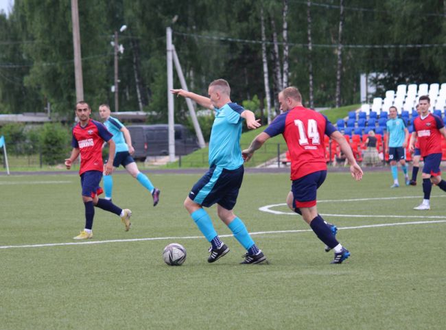 Суворовская «Энергия» сыграла матч с командой города Щекино