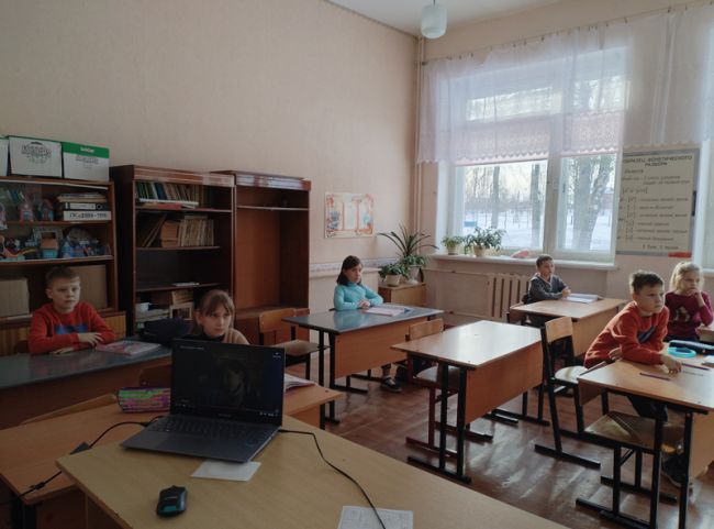 В Ханинской школе продолжается реализация проекта «Киноуроки в школах России»