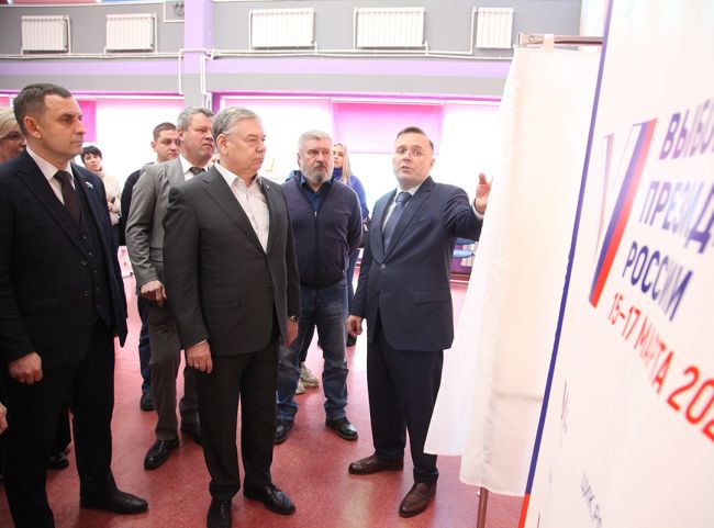 В среду, 6 марта, в Туле состоялась презентация модельного избирательного участка на выборах Президента России.