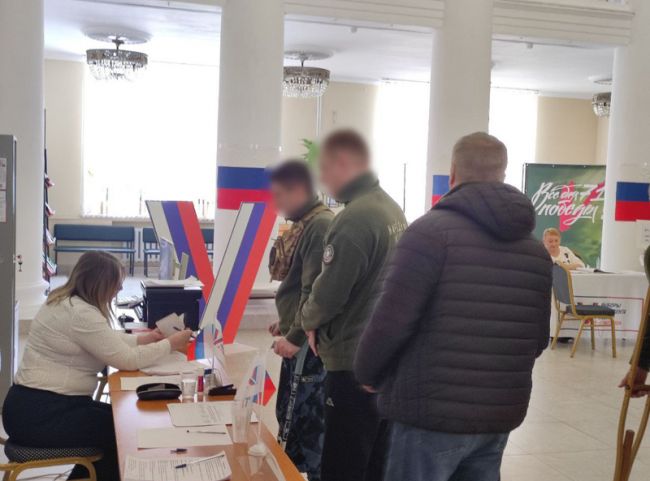 Участники СВО проголосовали на выборах Президента России
