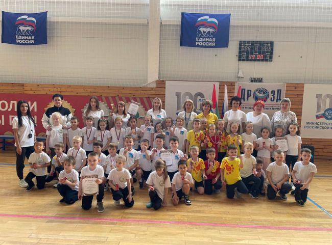 В Суворове прошли спортивные соревнования для дошкольников