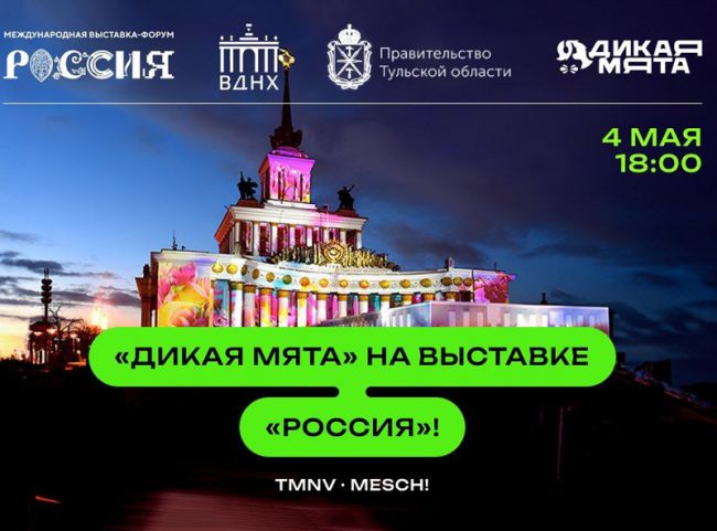 Музыкальную сторону Тульской области на выставке «Россия» представит фестиваль «Дикая мята»