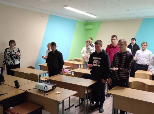 В суворовском колледже прошел Всероссийских урок памяти