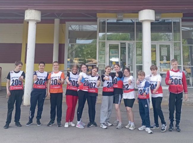 Суворовские школьники приняли участие в «Президентских состязаниях»