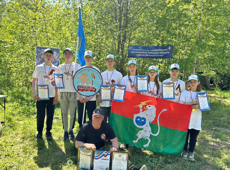Суворовская команда «Пульс» стала победителем региональных соревнований «Школа безопасности»