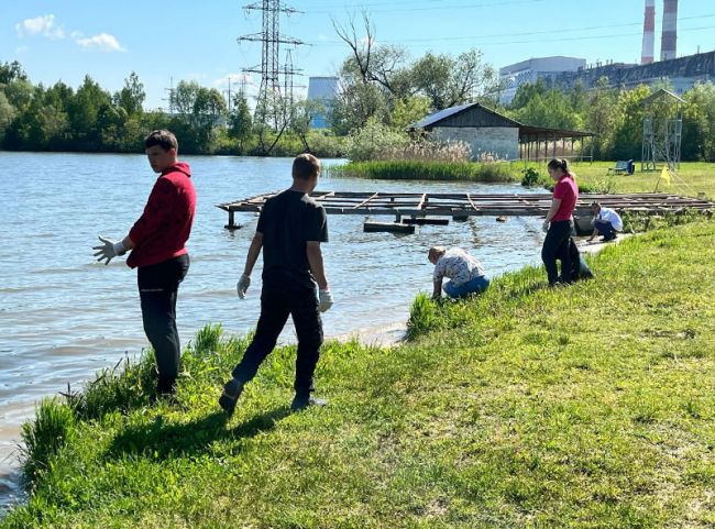 Суворовские студенты приняли участие в акции «Вода России – берег добрых дел»