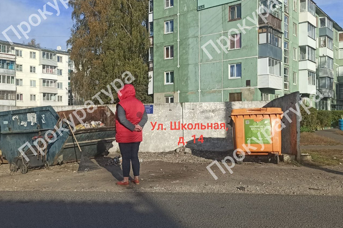 Прокуратура города Новомосковска добилась улучшения состояния контейнерных площадок