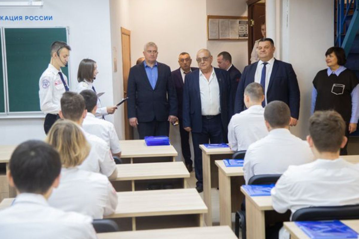В Техникуме железнодорожного транспорта им Б.Ф. Сафонова в Туле открыли класс для будущих газовиков В Техникуме железнодорожного транспорта им Б.Ф. Сафонова в Туле открыли класс для будущих газовиков
