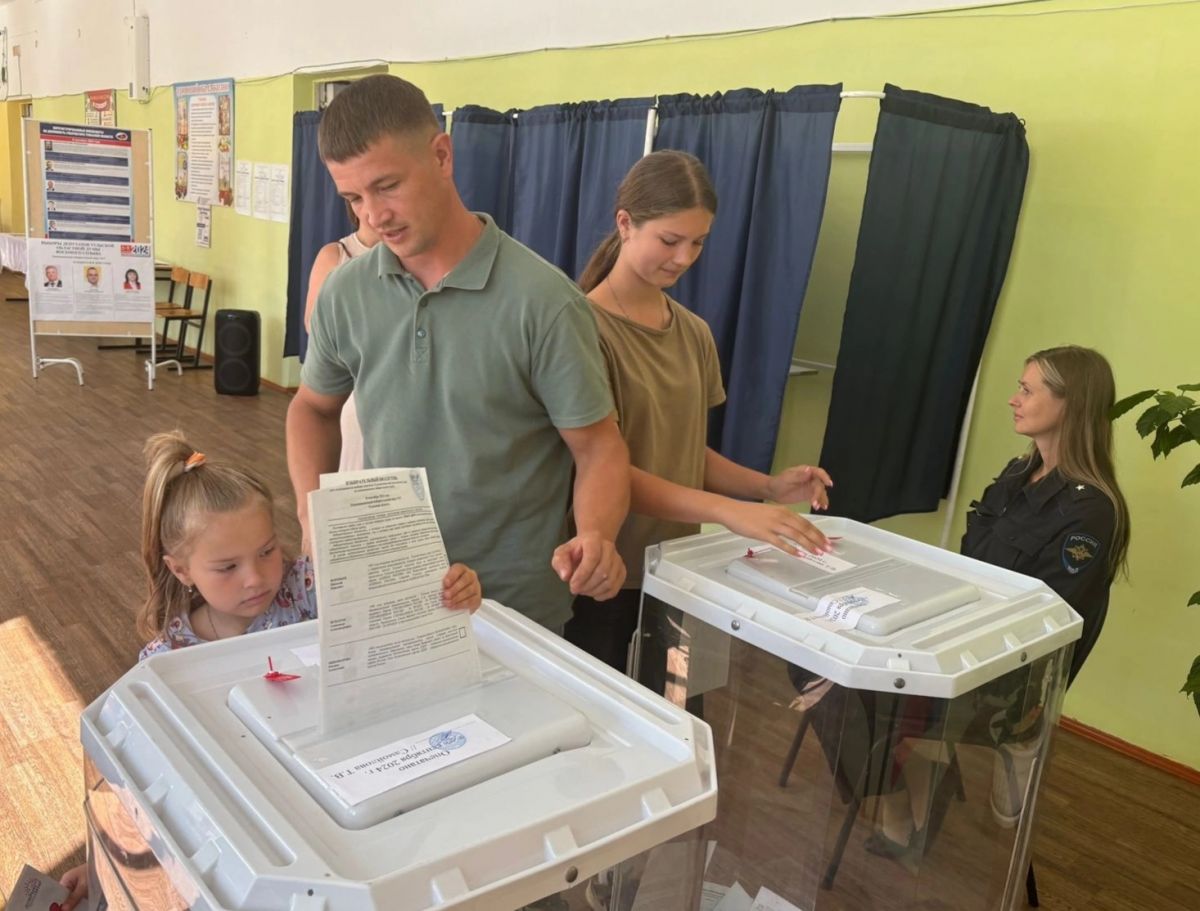 В Тульской области явка избирателей по состоянию на 12.00 8 сентября составила  40,19 %