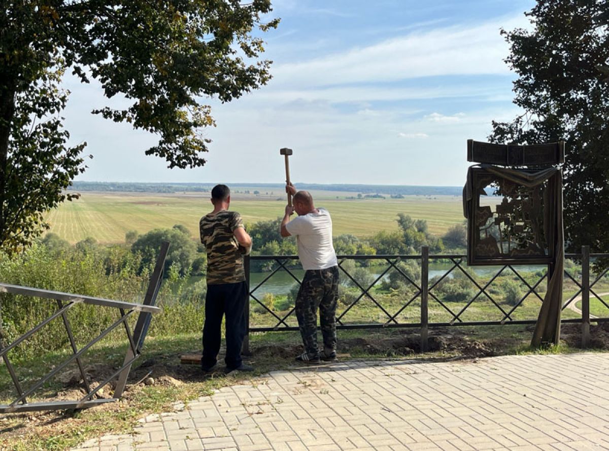 В Чекалине продолжается реставрация Соборной горы