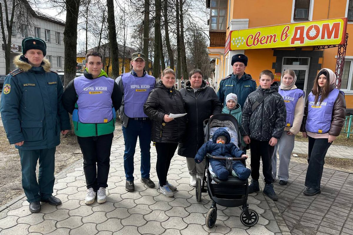 В Суворове прошла акция «Весна без пожаров»