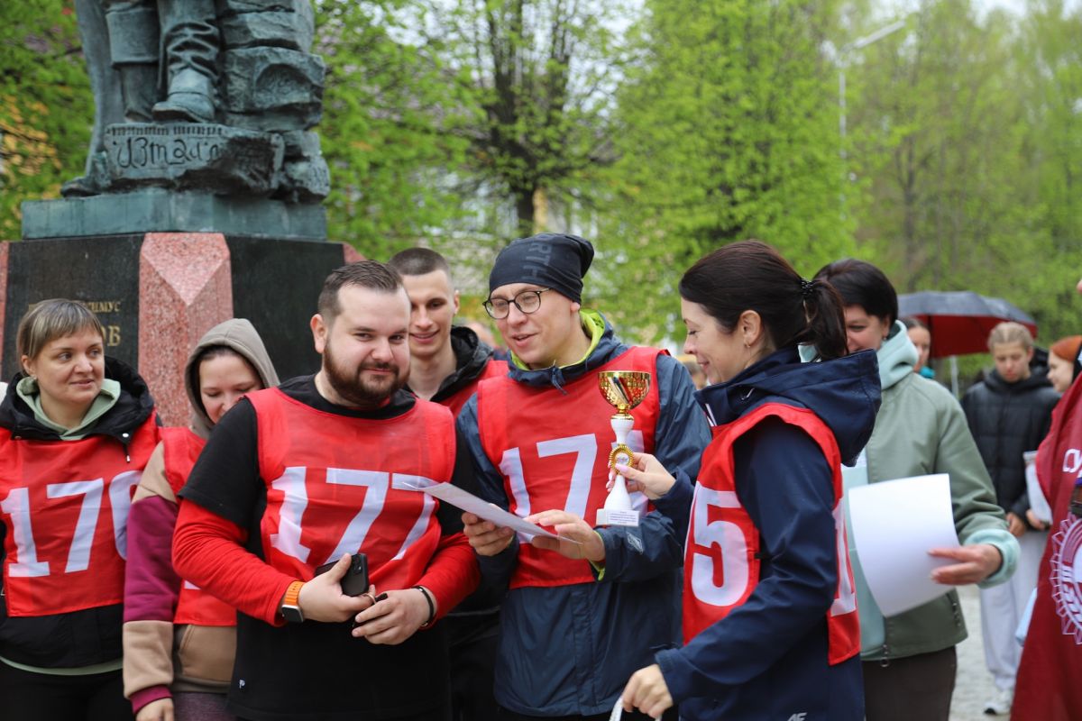В Суворове возобновили традицию проведения легкоатлетической эстафеты