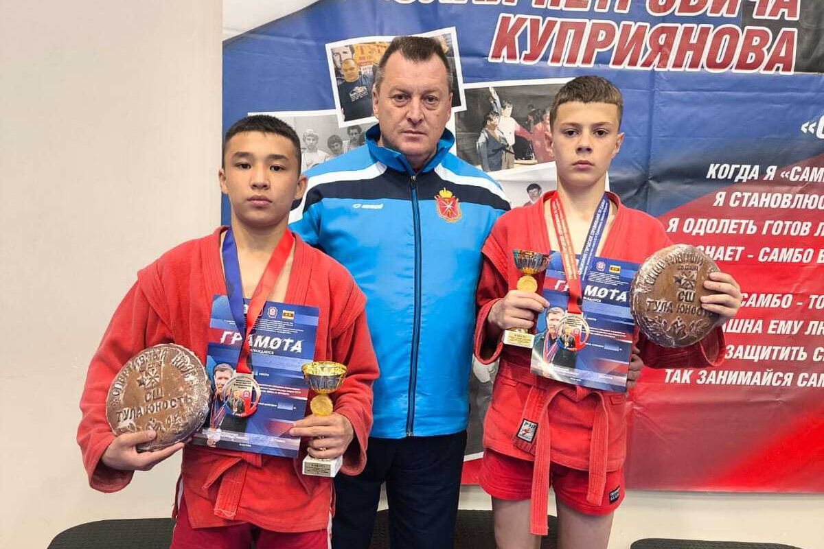 Суворовские спортсмены стали призерами соревнований по самбо