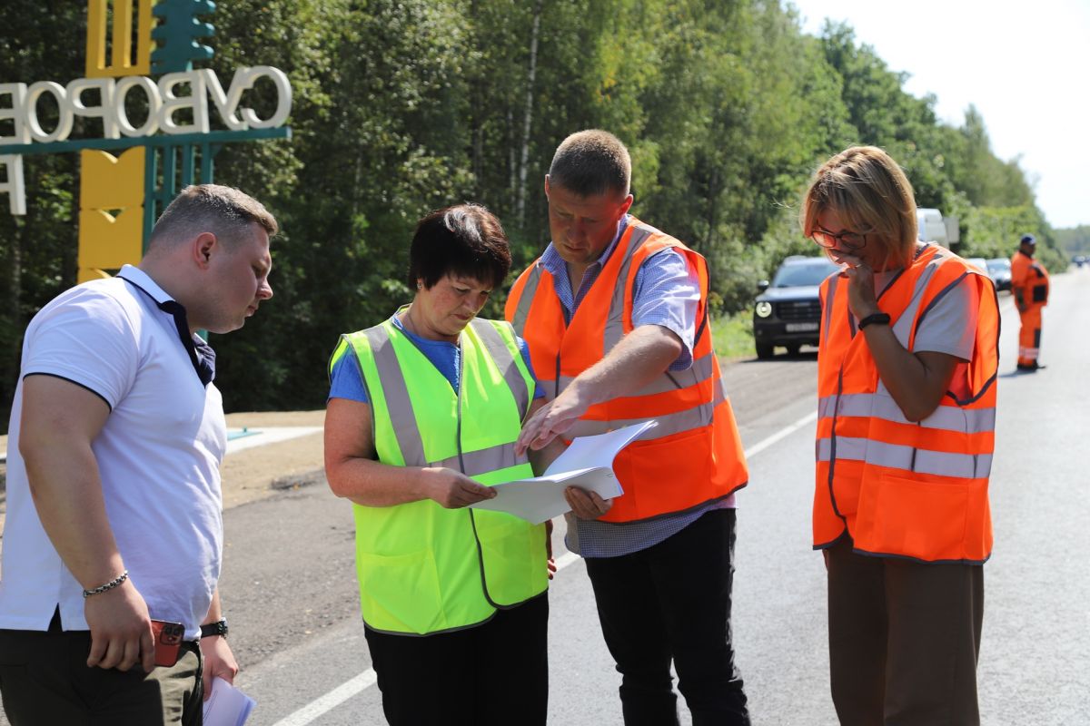 Нацпроект «Инфраструктура для жизни»: В Суворовском районе прошла приёмка автомобильной дороги