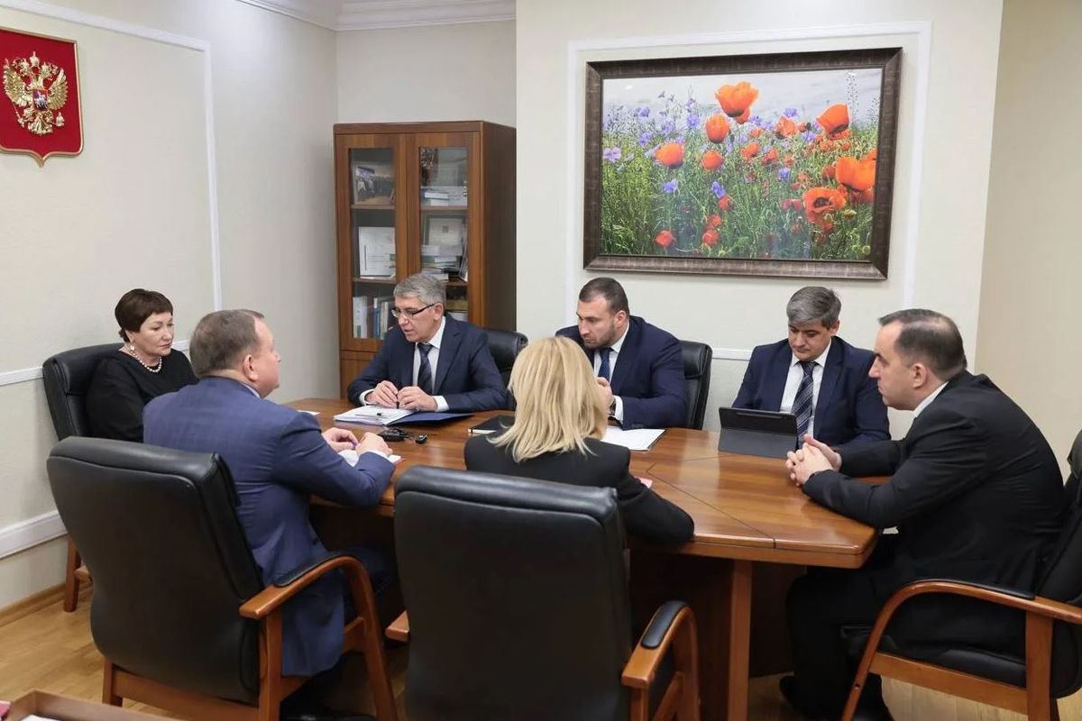 Дмитрий Миляев провел встречу с Еленой Перминовой Дмитрий Миляев провел встречу с Еленой Перминовой