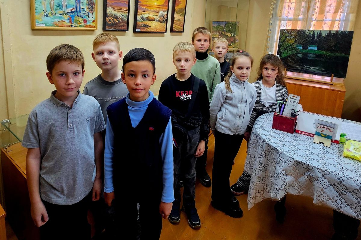 Суворовские школьники побывали на экскурсии в Суворовском краеведческом музее Суворовские школьники побывали на экскурсии в Суворовском краеведческом музее