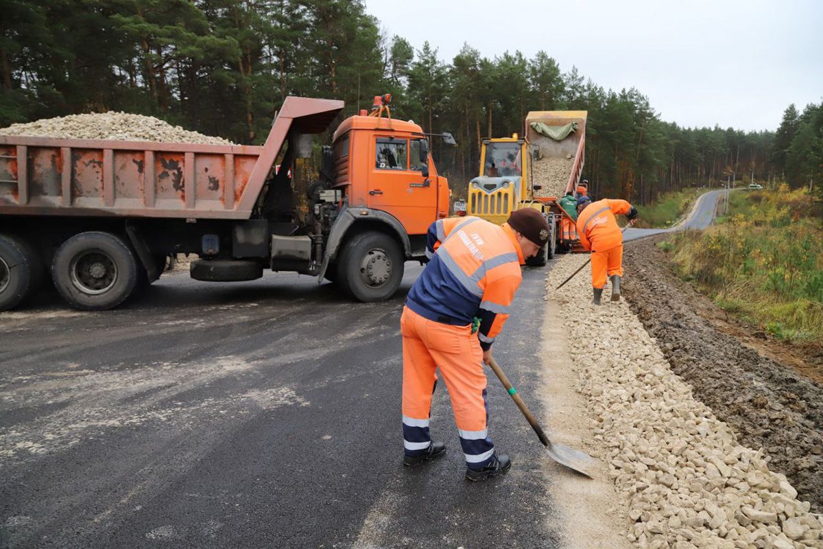 В Тульской области обновили 50 км дорог, ведущих к малым населенным пунктам В Тульской области обновили 50 км дорог, ведущих к малым населенным пунктам