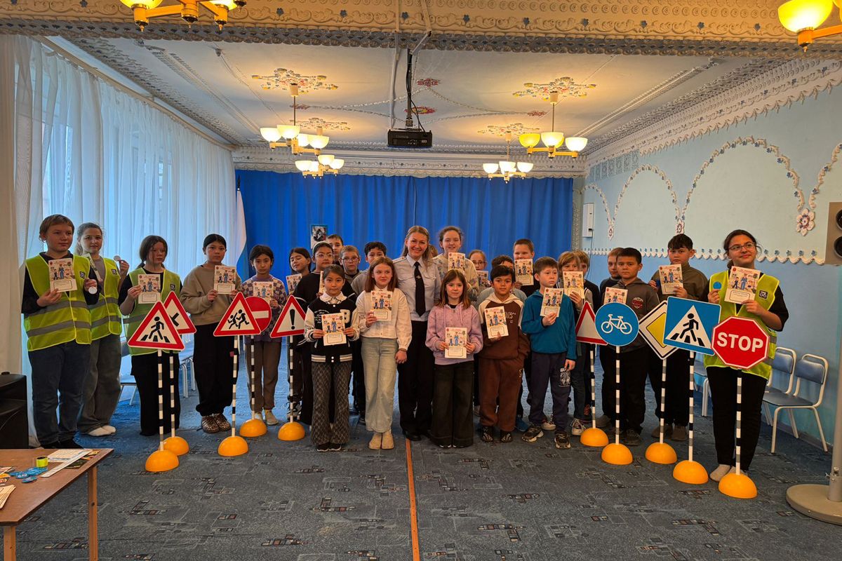 Суворовским школьникам напомнили правила дорожного движения