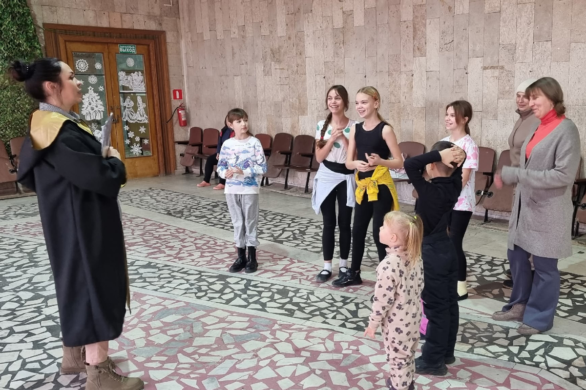 В селе Рождествено прошла развлекательная программа для детей