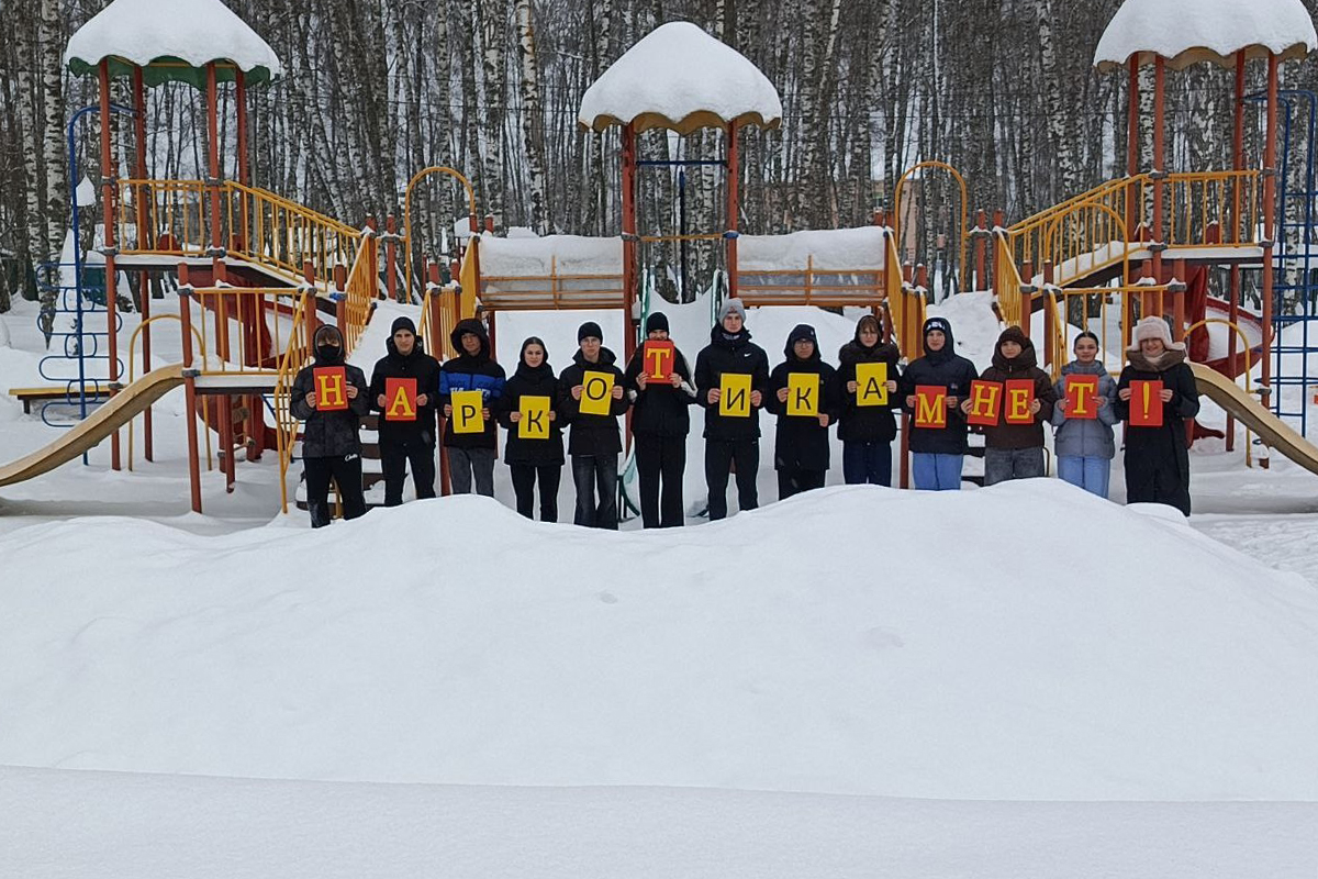 Суворовцы приняли участие в акции «Скажи наркотикам – нет!»