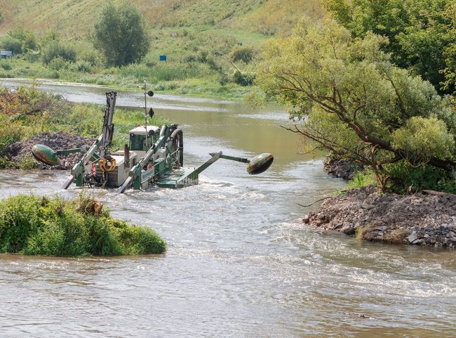 В Тульской области продолжат очистку русел рек бассейна Дона и Волги