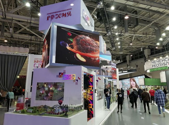 Международная выставка-форум «Россия» на прошедшей неделе преодолела первый месячный рубеж