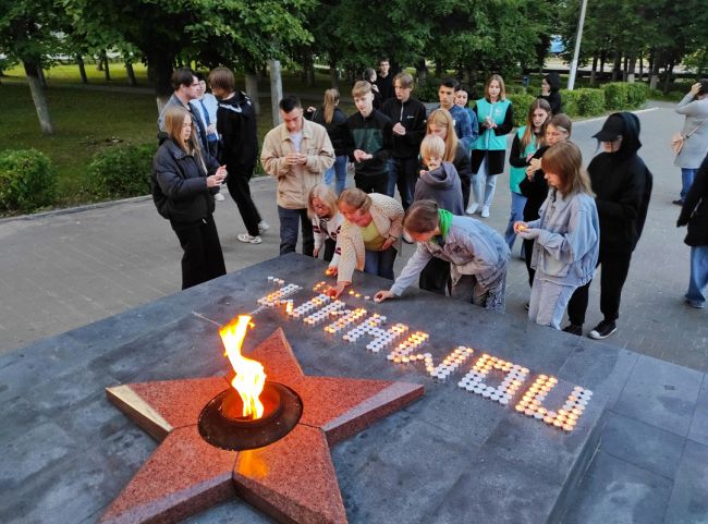 В Суворовском районе прошла акция «Свеча памяти»
