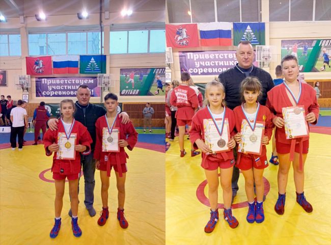 Суворовские спортсмены стали призерами открытого турнира по борьбе самбо