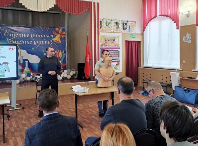 Суворовских школьников обучили оказанию первой помощи
