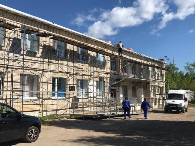 В Тепло-Огаревской больнице начался масштабный ремонт