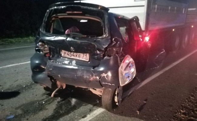 Авария в Доробино: женщина столкнулась с двумя грузовиками и не получила ни царапины