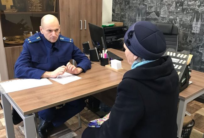 Заместитель прокурора Тепло-Огаревского района провел личный прием граждан