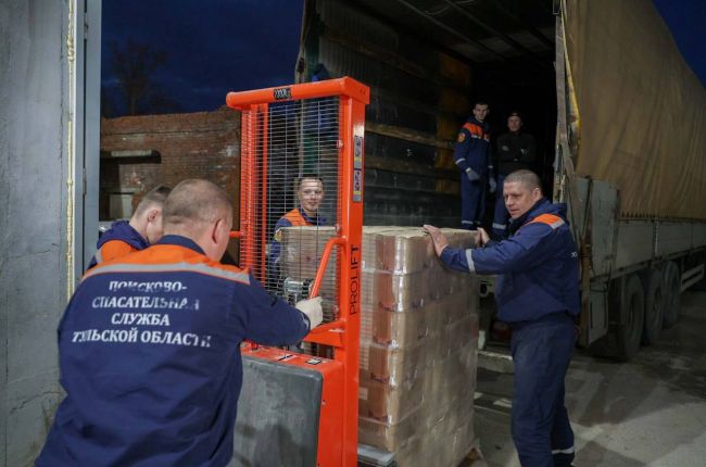 По поручению Губернатора в Оренбургскую область отправили гуманитарную помощь