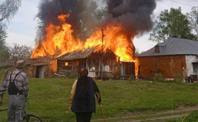 За полгода теплинские пожарные выезжали на 54 возгорания