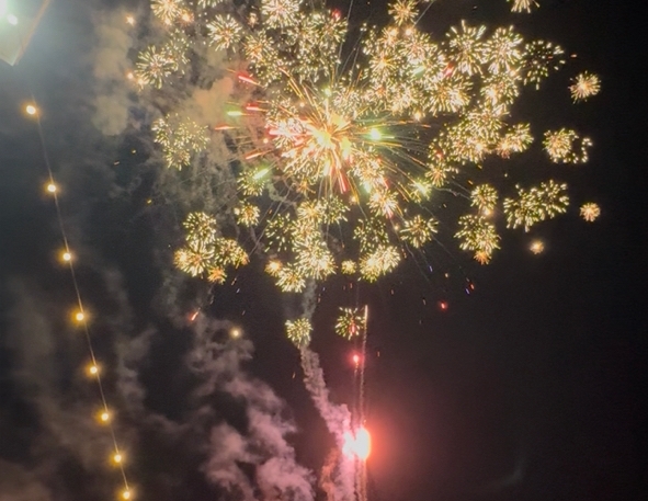 Жителям района запрещено использовать фейерверки