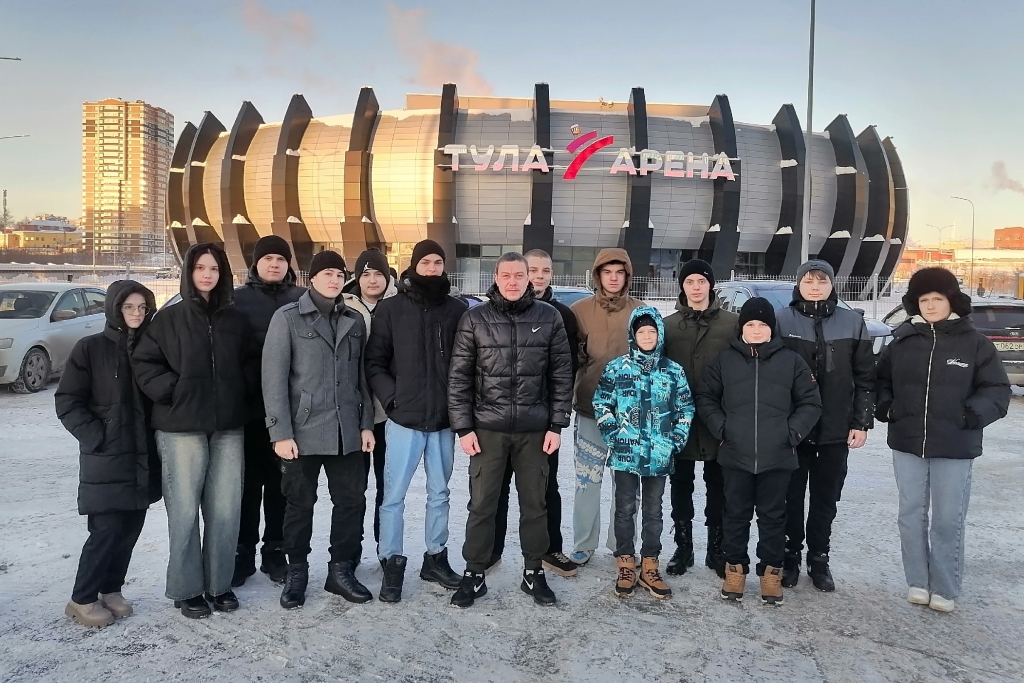 Волчьедубравские школьники стали зрителями волейбольного матча всероссийского масштаба