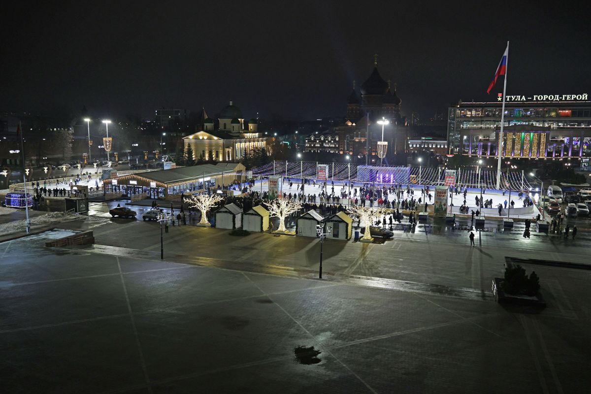 Губернский каток начнет работу 5 декабря