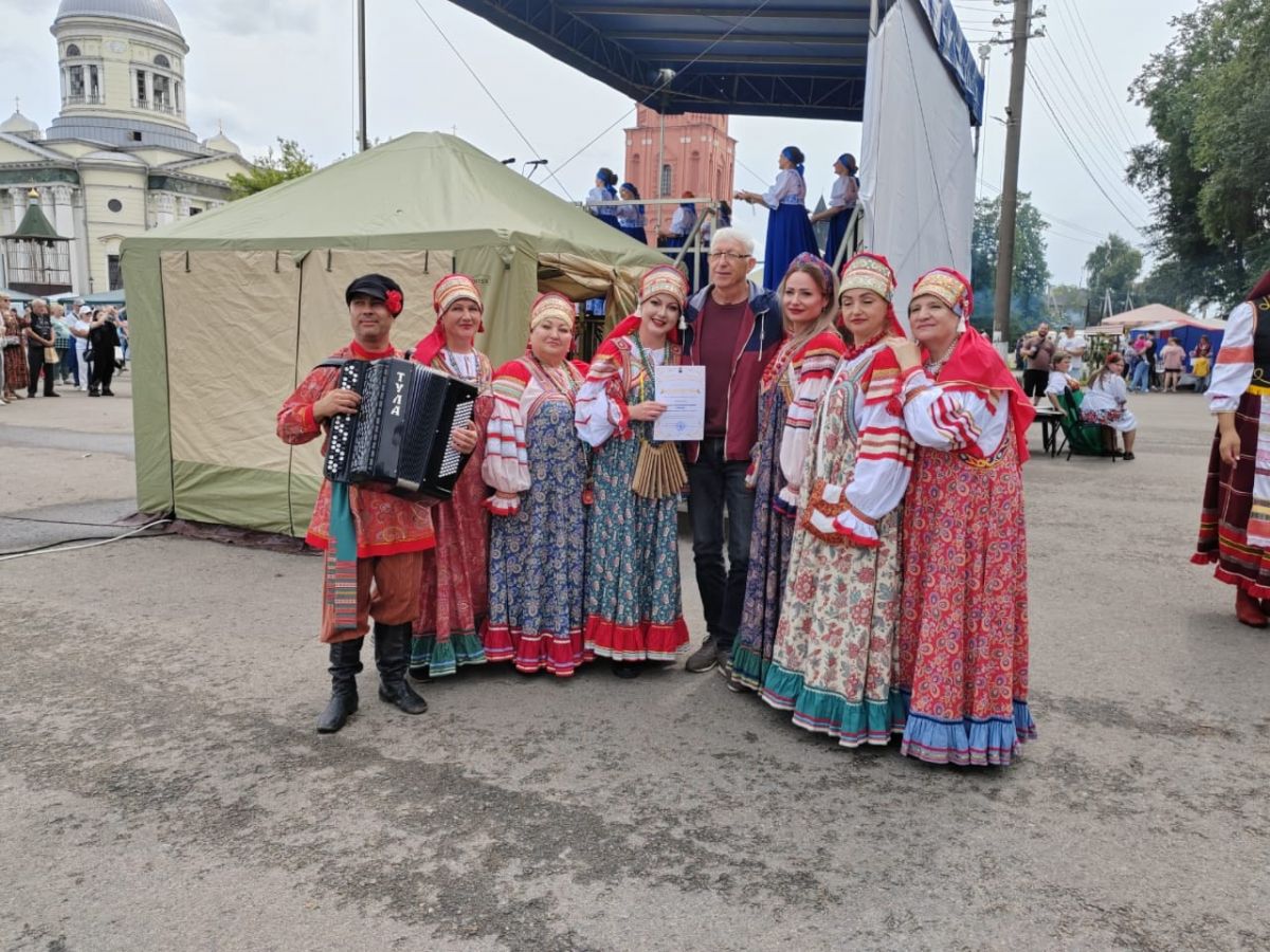 Епифанскую ярмарку украсила теплинская «Горница»