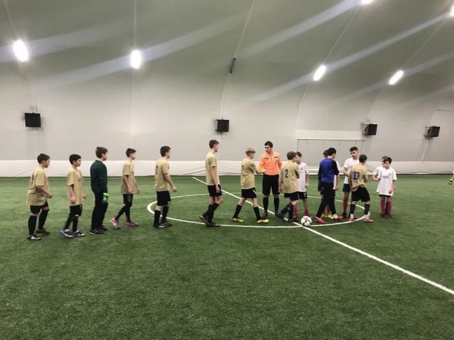 Теплинские футболисты дошли до полуфинала в Школьной футбольной лиге Тульской области