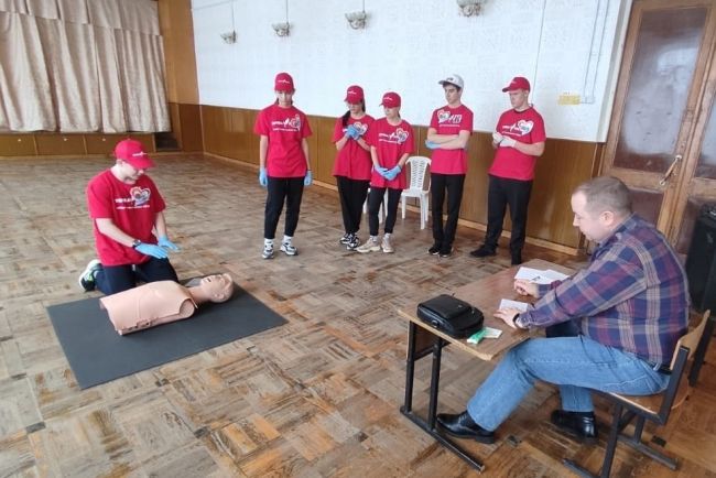 Теплоогаревские школьники продемонстрировали в Плавске навыки оказания первой помощи
