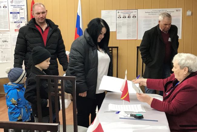 В Тепло-Огаревском районе идет второй день голосования на выборах Президента